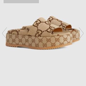 Women’s Gucci Platform Slides